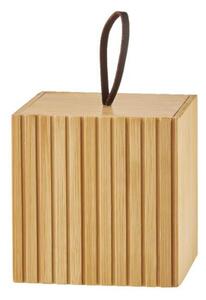 Cutie cu capac pentru dischete demachiante, Bamboo