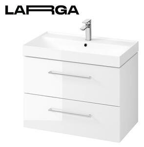 Cersanit Larga, lavoar suspendat 80cm, alb lucios, S932-073