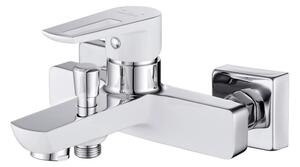 Cersanit Mille - baterie pentru cada, alb-crom, S951-008