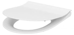 Cersanit Mille Slim, scaun Slim duroplast antibacterian, alb, K98-0227