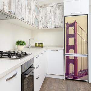 Foto Autocolant pentru piele al frigiderului Podul din San Francisco