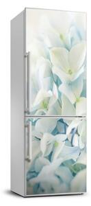 Autocolant pe frigider floare de hortensie