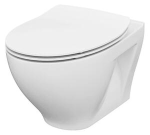 Cersanit Moduo CleanOn, set 934 vas WC suspendat + scaun WC, K701-147