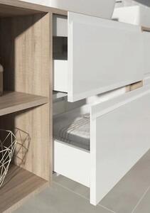 Cersanit Moduo Slim, lavoar suspendat 50cm, alb lucios, S929-006