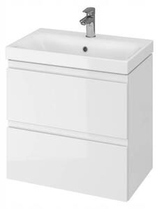 Cersanit Moduo Slim, lavoar suspendat 60 cm, alb lucios, S929-004