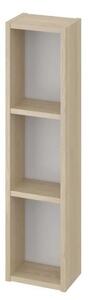 Cersanit Moduo, dulap înalt de perete deschis modular 80x20x14 cm, stejar, K116-023