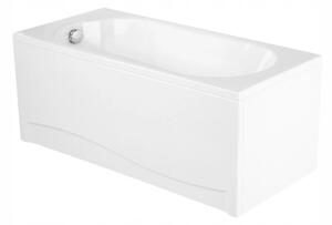 Cersanit Nike, cada acril 150x70cm + picioare, alb, S301-246