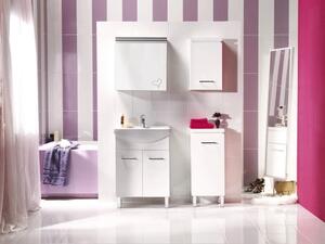 Cersanit Olivia, dulap lavoar 52 cm, alb lucios, S543-003-DSM