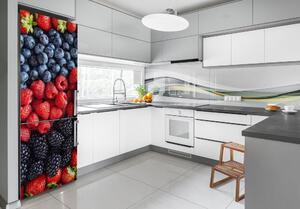 Foto Autocolant pentru piele al frigiderului fructe de padure