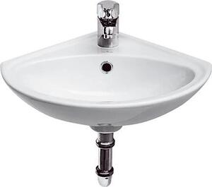 Cersanit Sigma, lavoar suspendat coltar 35x35 cm, alb, K11-0013