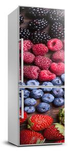 Foto Autocolant pentru piele al frigiderului fructe de padure