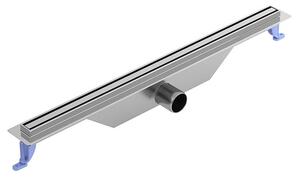 Cersanit Tako, canal de scurgere liniar SLIM 80cm, oțel inoxidabil, S907-014