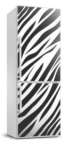 Foto Autocolant pentru piele al frigiderului fundal Zebra
