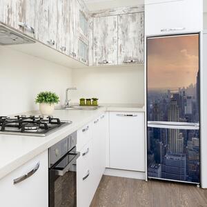 Autocolant frigider acasă Manhattan New York City