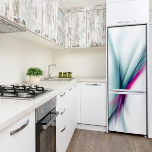 Autocolant frigider acasă valuri abstracte