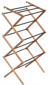 Erga Aurora, uscător de rufe 73x37x97 cm în picioare, maro-negru, ERG-SEP-10SUSDRAURDSM