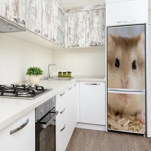 Foto Autocolant pentru piele al frigiderului Hamster