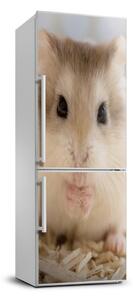 Foto Autocolant pentru piele al frigiderului Hamster