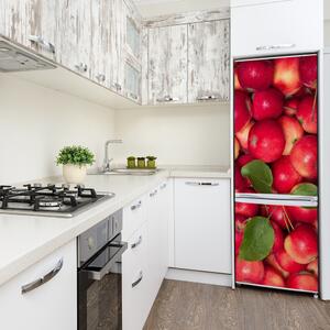 Autocolant pe frigider mere roșii