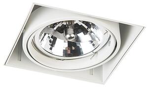 Spot LED îngropat alb AR111 Inclinabil și Rotabil Trimless - Oneon