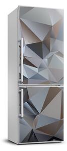 Autocolant frigider acasă triunghiuri abstractizare