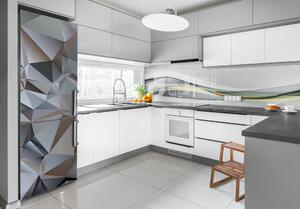 Autocolant frigider acasă triunghiuri abstractizare