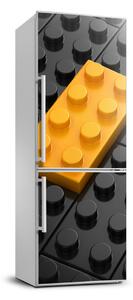 Autocolant pe frigider cărămizi Lego