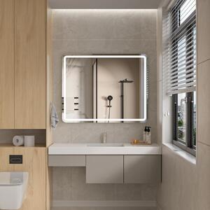 Erga Isabella, oglinda LED 100x80cm, 2760 lm, 6500K, iluminare fata/spate, ERG-V01-129-1080-00