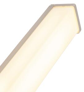 Lampa de perete moderna pentru baie din otel 62 cm IP44 - Cascada