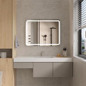 Erga Isabella, oglinda LED 80x60cm, 2185 lm, 6500K, iluminare fata/spate, ERG-V01-129-8060-00