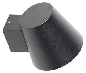Lampa de perete exterioara moderna neagra IP44 - Skittle