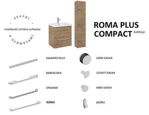 Elita Roma Plus Compact lavoar cu dulap și mânere 81.7 cm stejar 167622