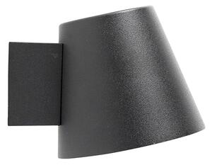 Lampa de perete exterioara moderna neagra IP44 - Skittle