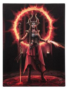 Tablou canvas Fire Element Sorceress 19x25cm