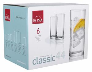 Set 6 pahare long drink 440ml, RONA Classic