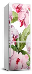 Autocolant frigider acasă Orhidee