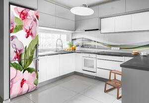Autocolant frigider acasă Orhidee