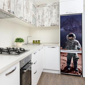 Autocolant pe frigider Astronaut