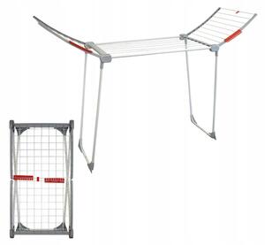 Erga Model 305 Astra, uscator de rufe 175x54x110 cm, alb-gri, ERG-SEP-10SUSSTOMO305
