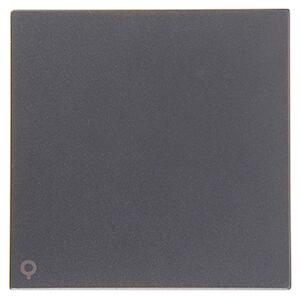 Aplică de perete de design din aluminiu gri 15 cm cu LED integrat 9W - Skyf