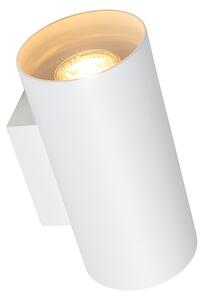 Aplică de perete de design alb rotundă - Sab