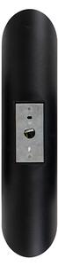 Aplică modernă neagră cu interior auriu 9,6 cm - Organo