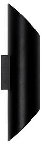 Aplică modernă neagră cu interior auriu 9,6 cm - Organo