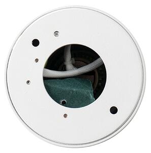 Spot de tavan rotund modern alb IP44 - Capa