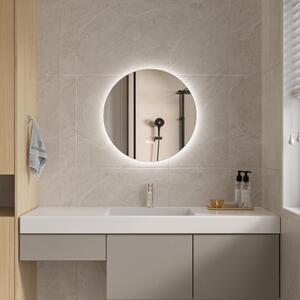 Erga Sofia, oglinda LED rotunda 50cm, 1150 lm, 3 culori de lumina, ERG-V01-207-5050
