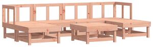 Set mobilier de grădină cu perne, 7 piese, lemn masiv douglas