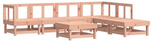 Set mobilier de grădină cu perne, 7 piese, lemn masiv douglas