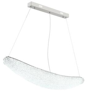 Globo 68524-40 - Lustru LED dimabil pe cablu KRISTALLA LED/40W/230V crom lucios + telecomandă