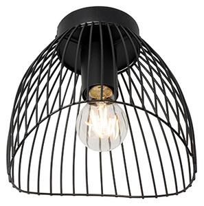Plafoniera de design neagră 20 cm - Pua