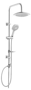 Invena Elea, coloana de dus h-960 cu dus de mana si plafon, alb-crom, INV-AU-82-001-M